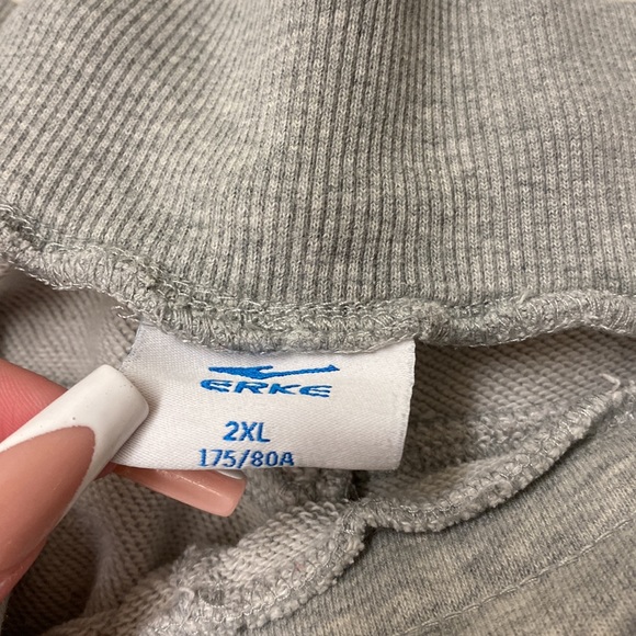 ‼️SOLD‼️grey and pink joggers - Picture 3 of 4